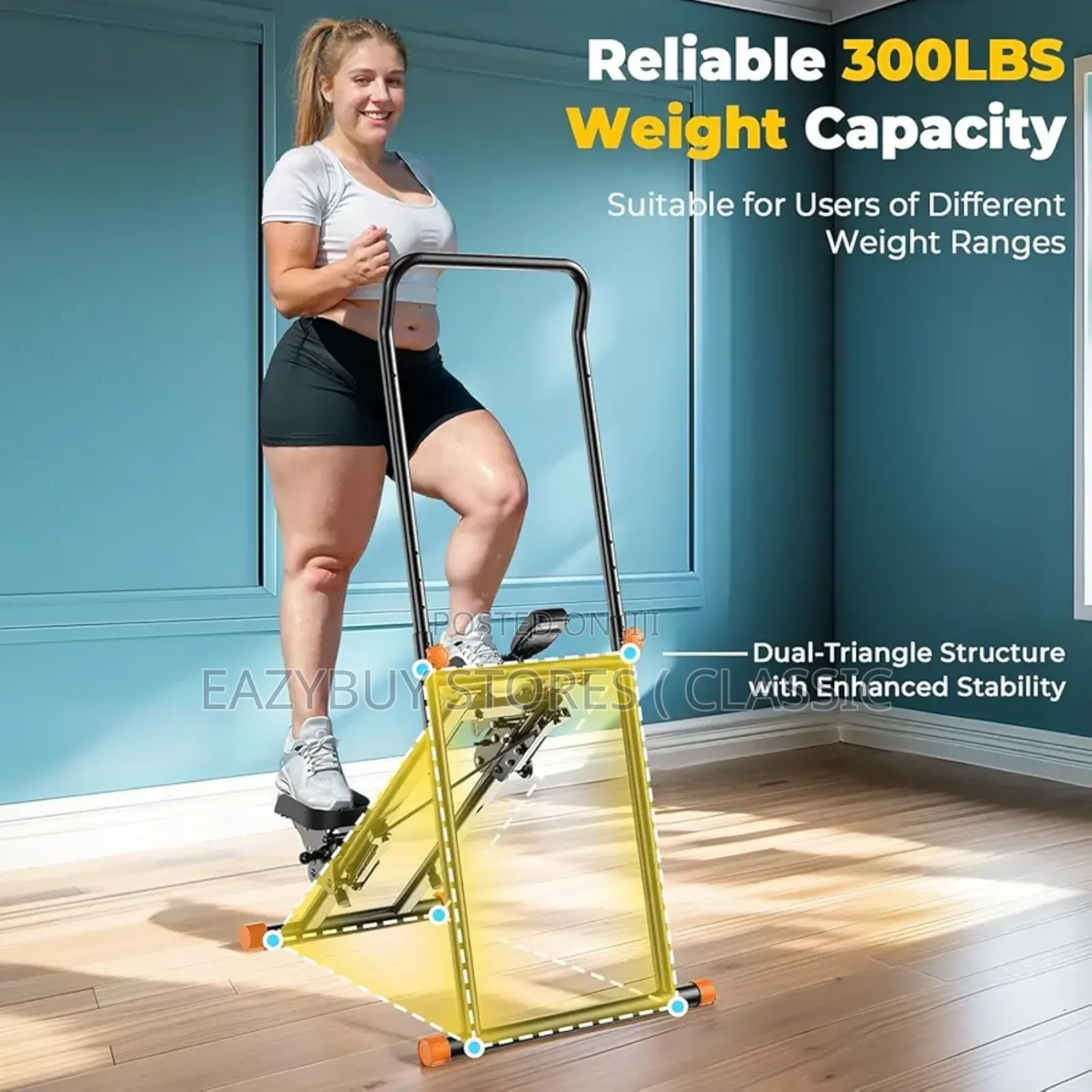 Upgraded Stair Step Climber Machine