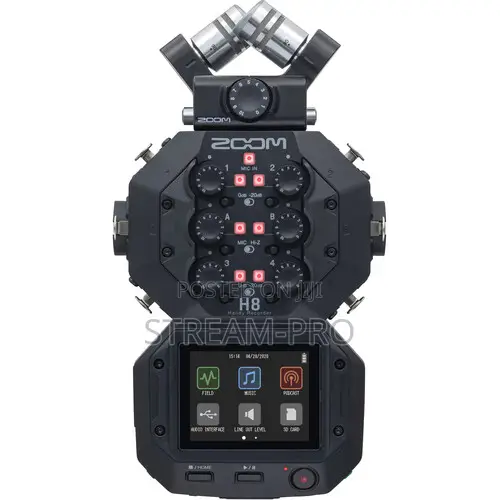 Zoom H8 8-Input / 12-Track Portable Handy Recorder