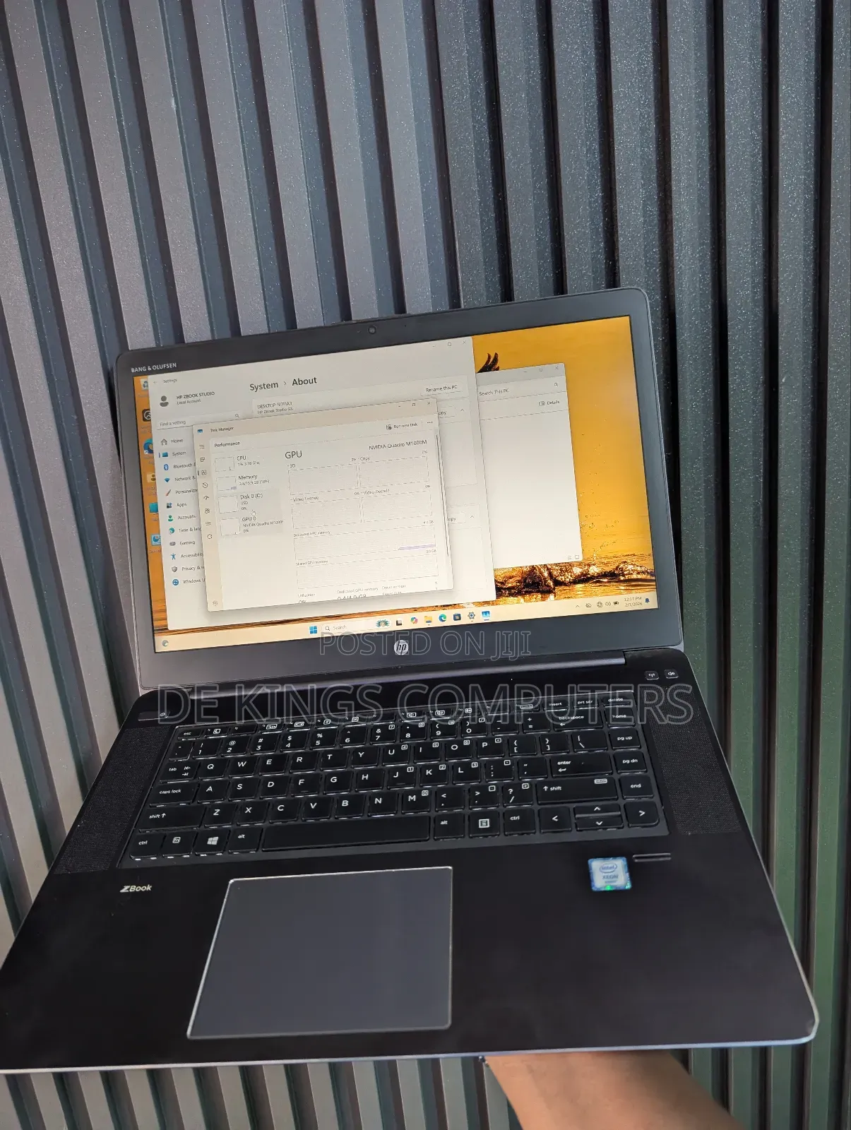 Laptop HP ZBook Studio G3 16GB Intel Xeon SSD 1T