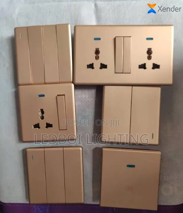 Smooth Body Switches And Sockets
