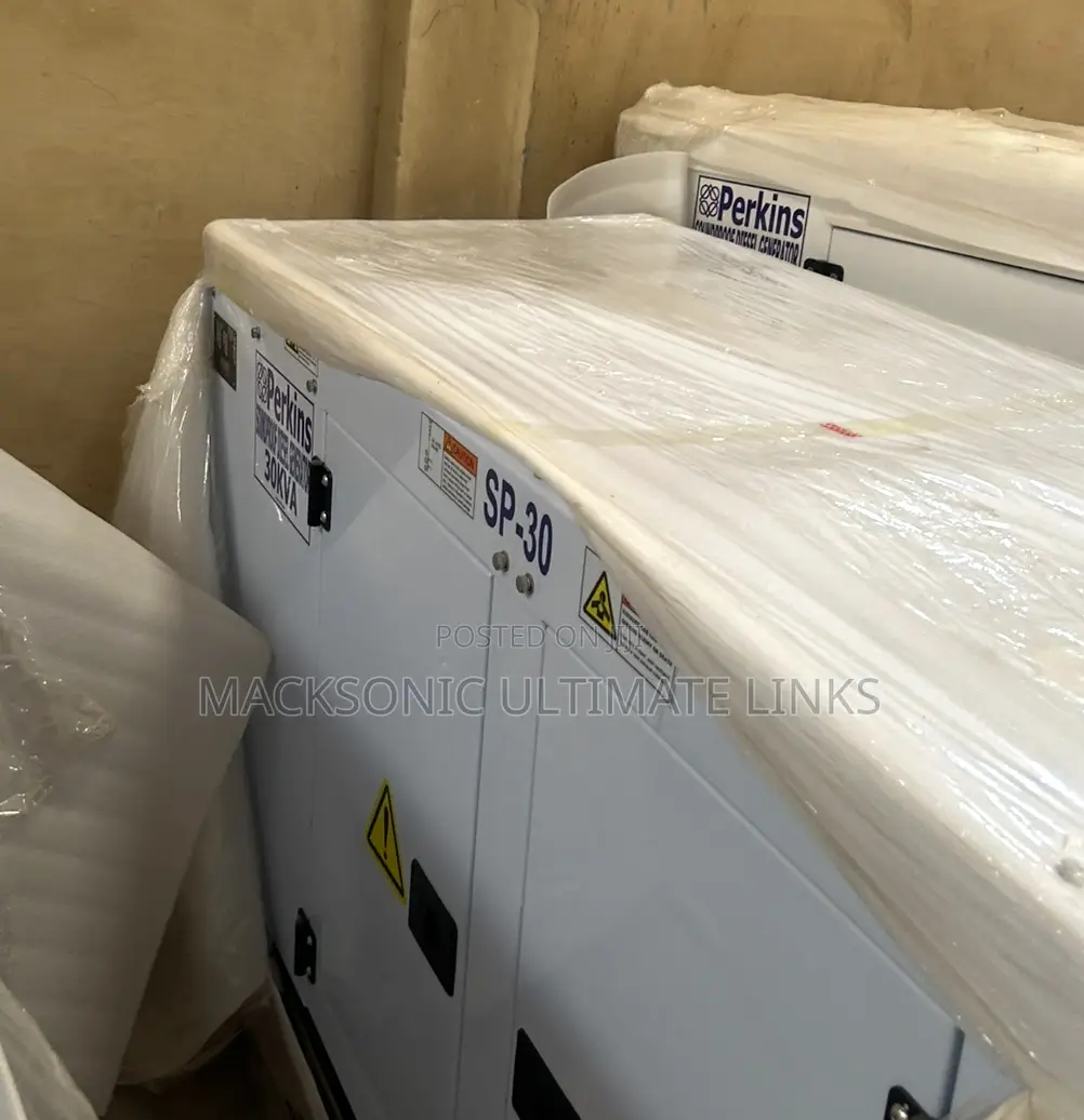 Uk 30kva Perkins Soundproof Generator With Warranty