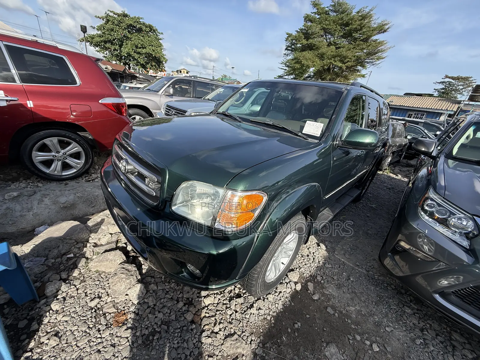 Toyota Sequoia Limited 4dr SUV 4WD (4.7L 8cyl 4A) 2004 Green