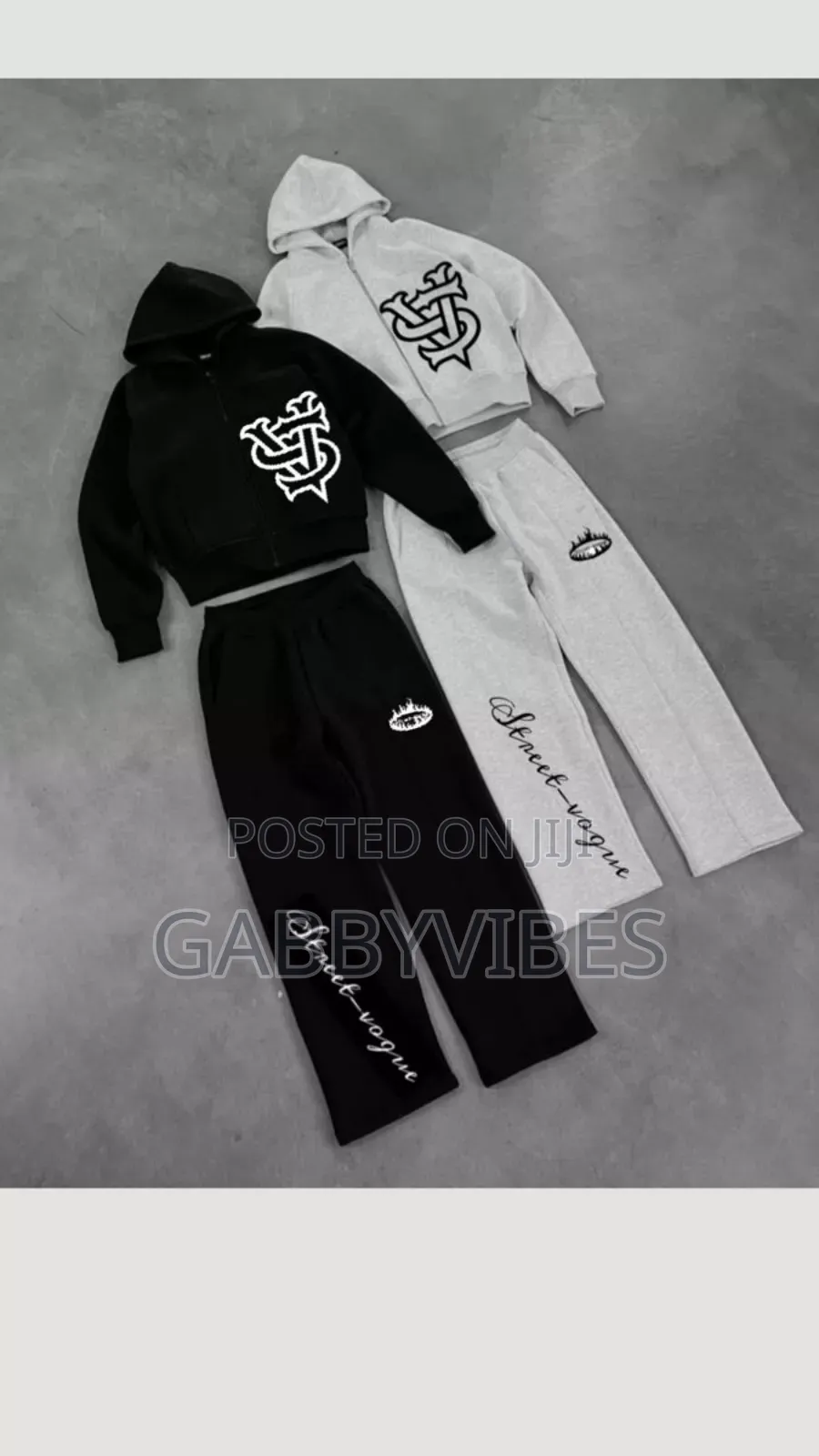 Crop Hoodie and Joggers/Pant
