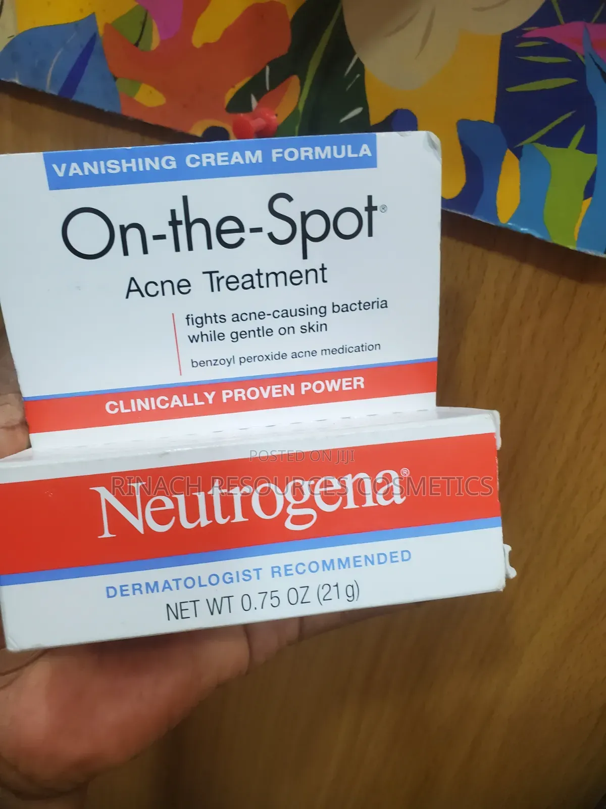 Neutrogena on-the-Spot Acne Treatment Cream, 21g