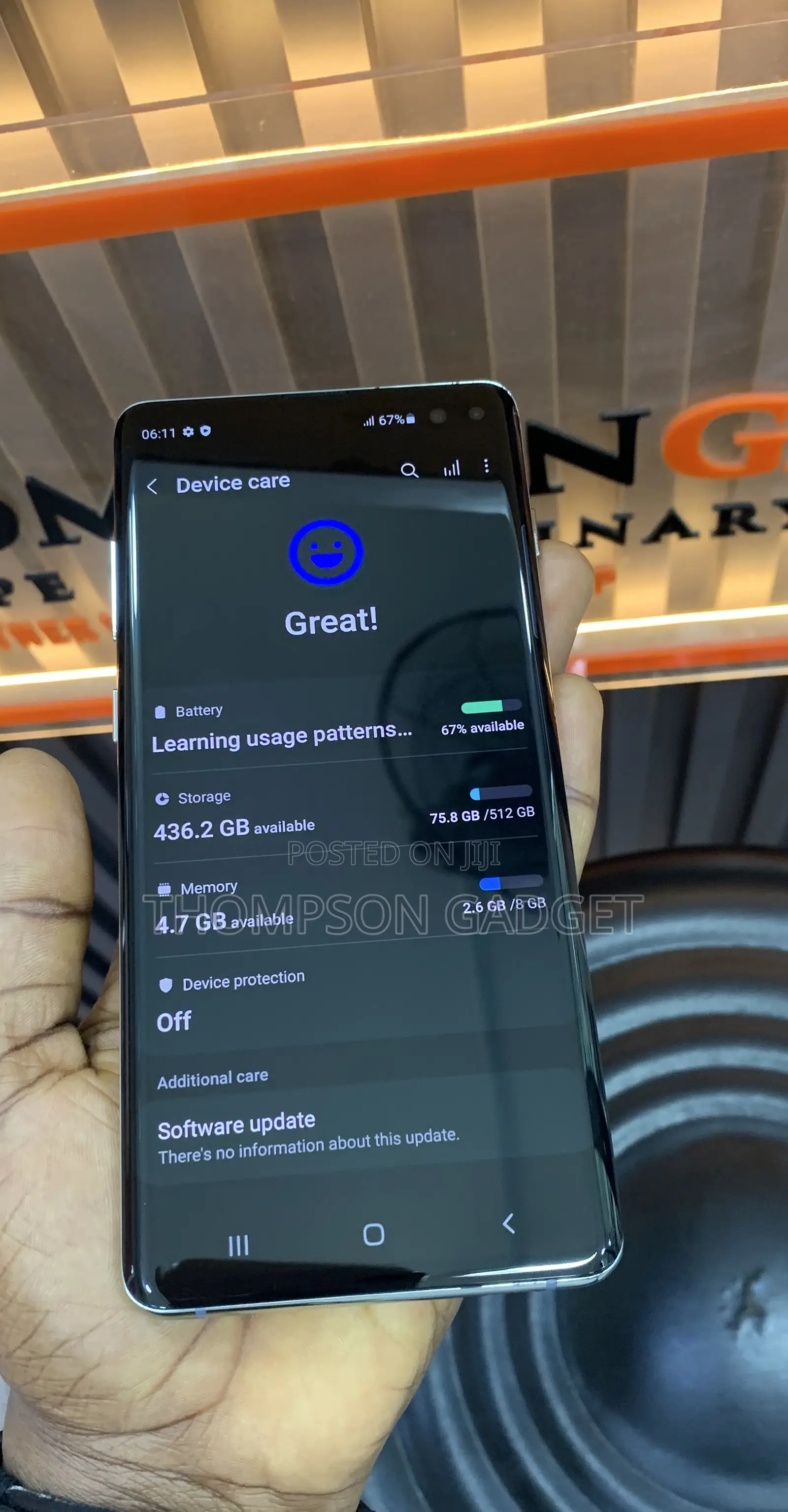 Samsung Galaxy S10 Plus 512 GB Green