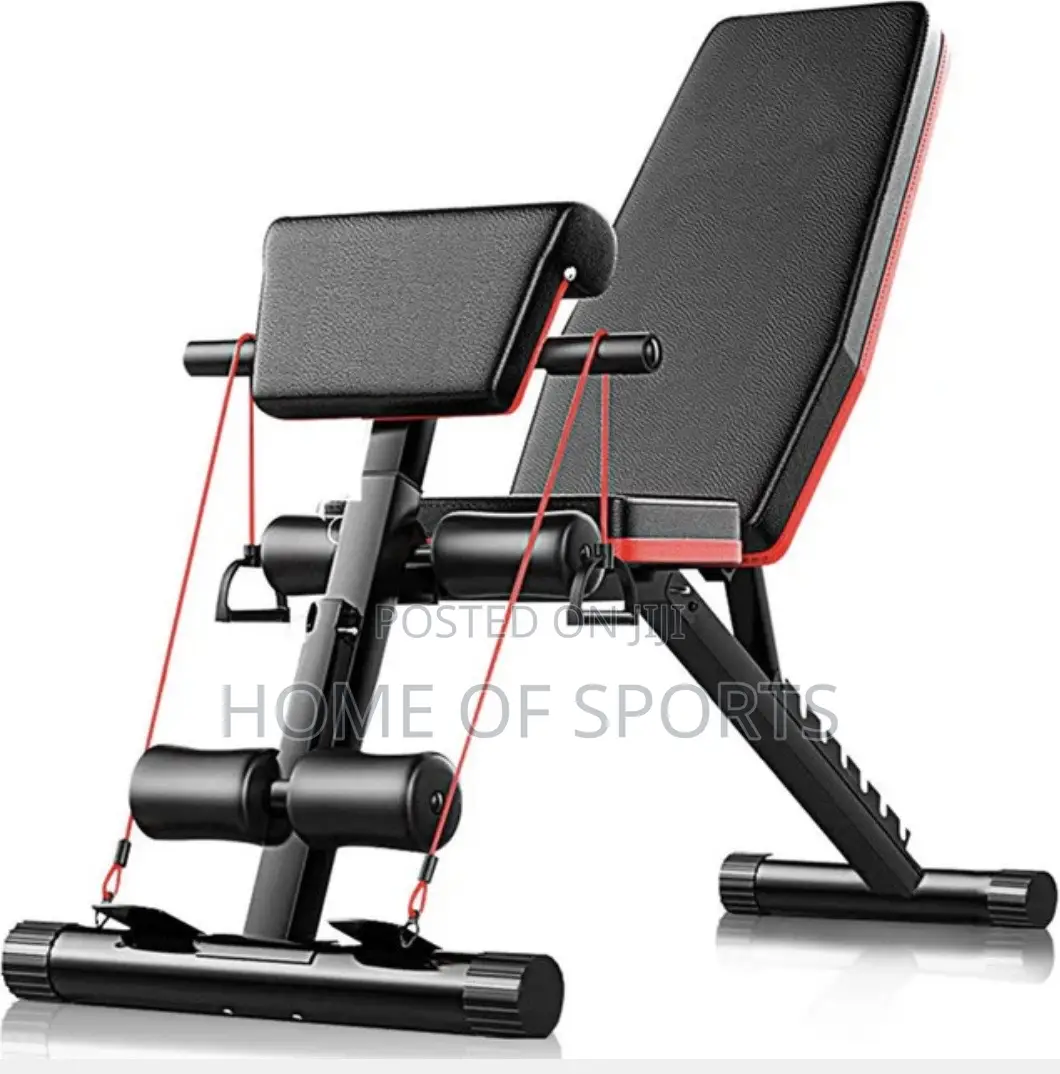 Adjustable Weight Bench With Preacher