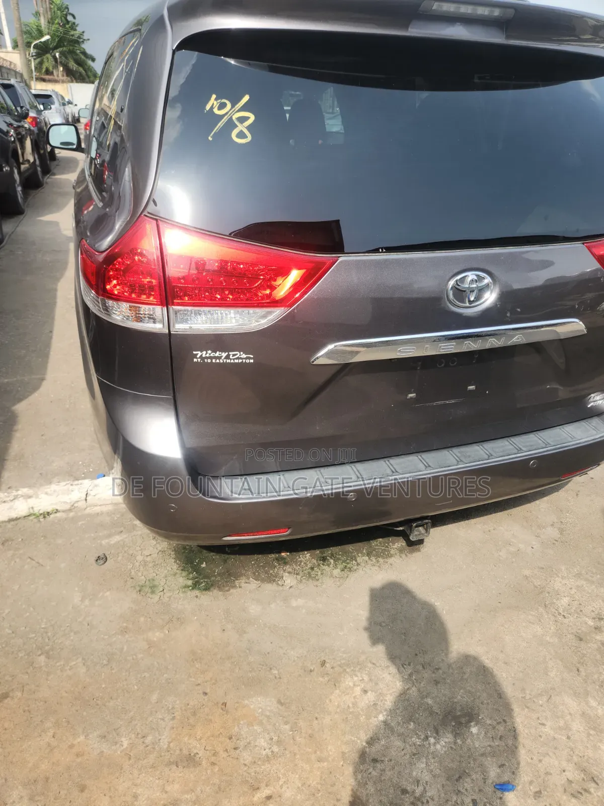Toyota Sienna Limited 7 Passenger 2011 Gray