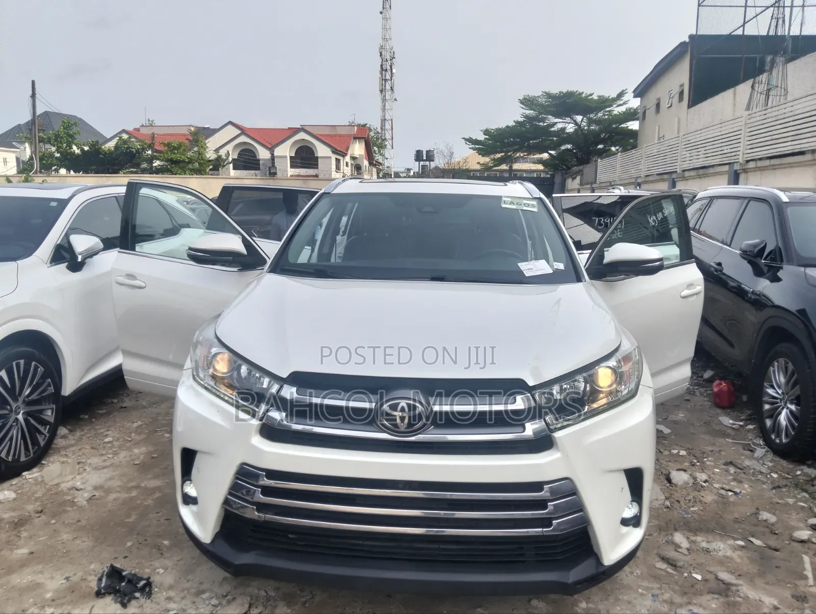 Toyota Highlander Limited Platinum 2019 White