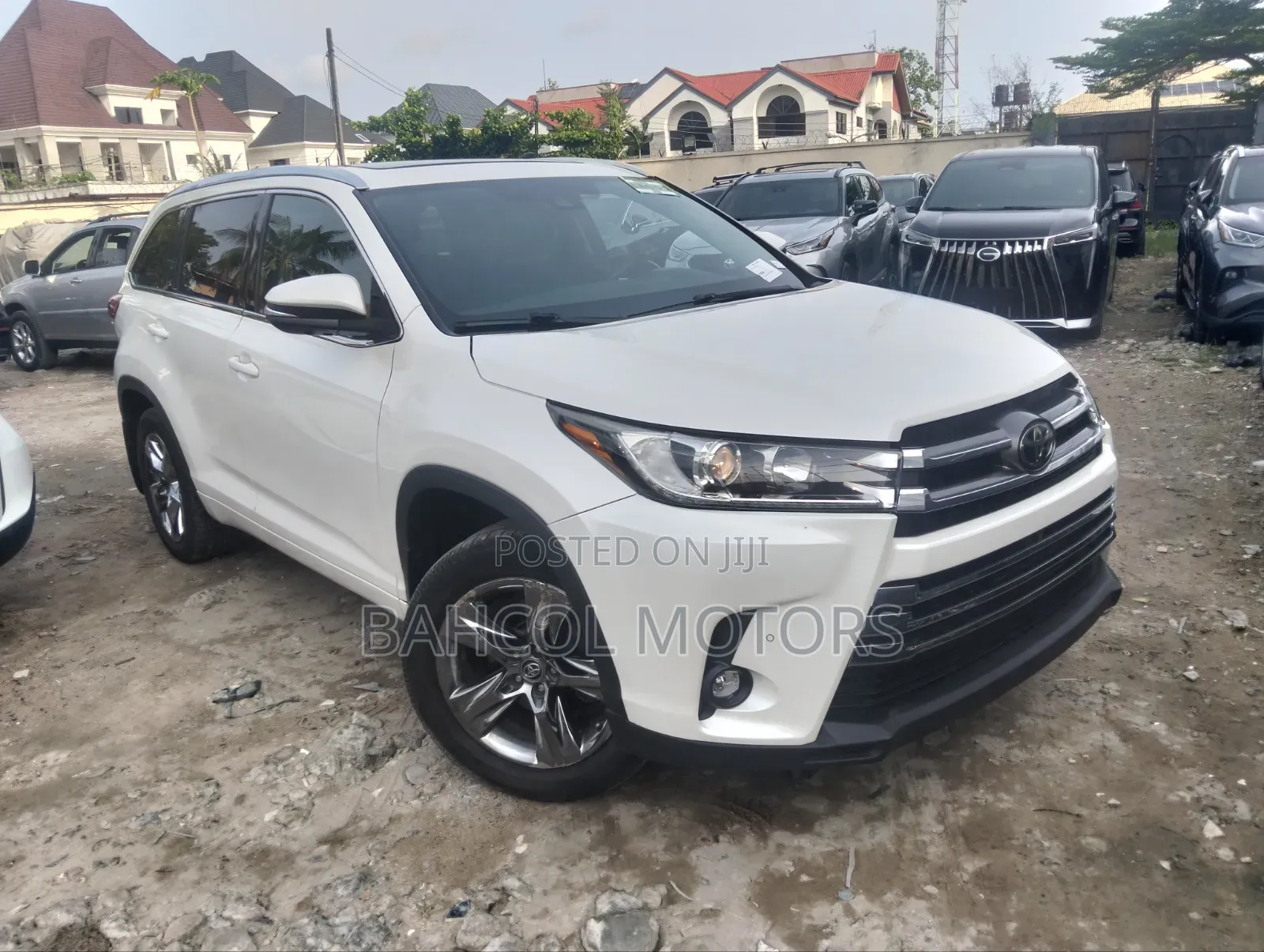 Toyota Highlander Limited Platinum 2019 White