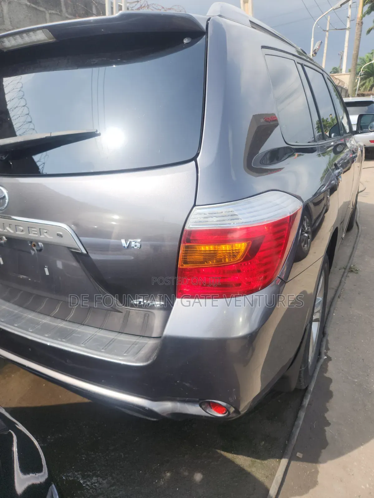 Toyota Highlander Sport 2010 Gray