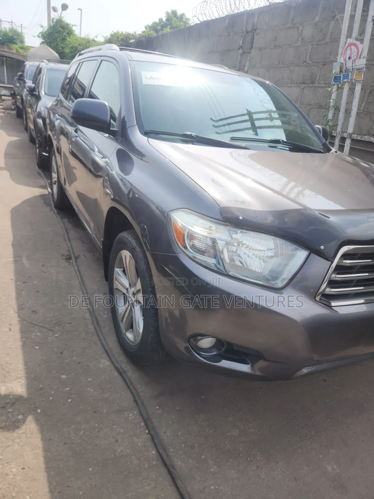 Toyota Highlander Sport 2010 Gray