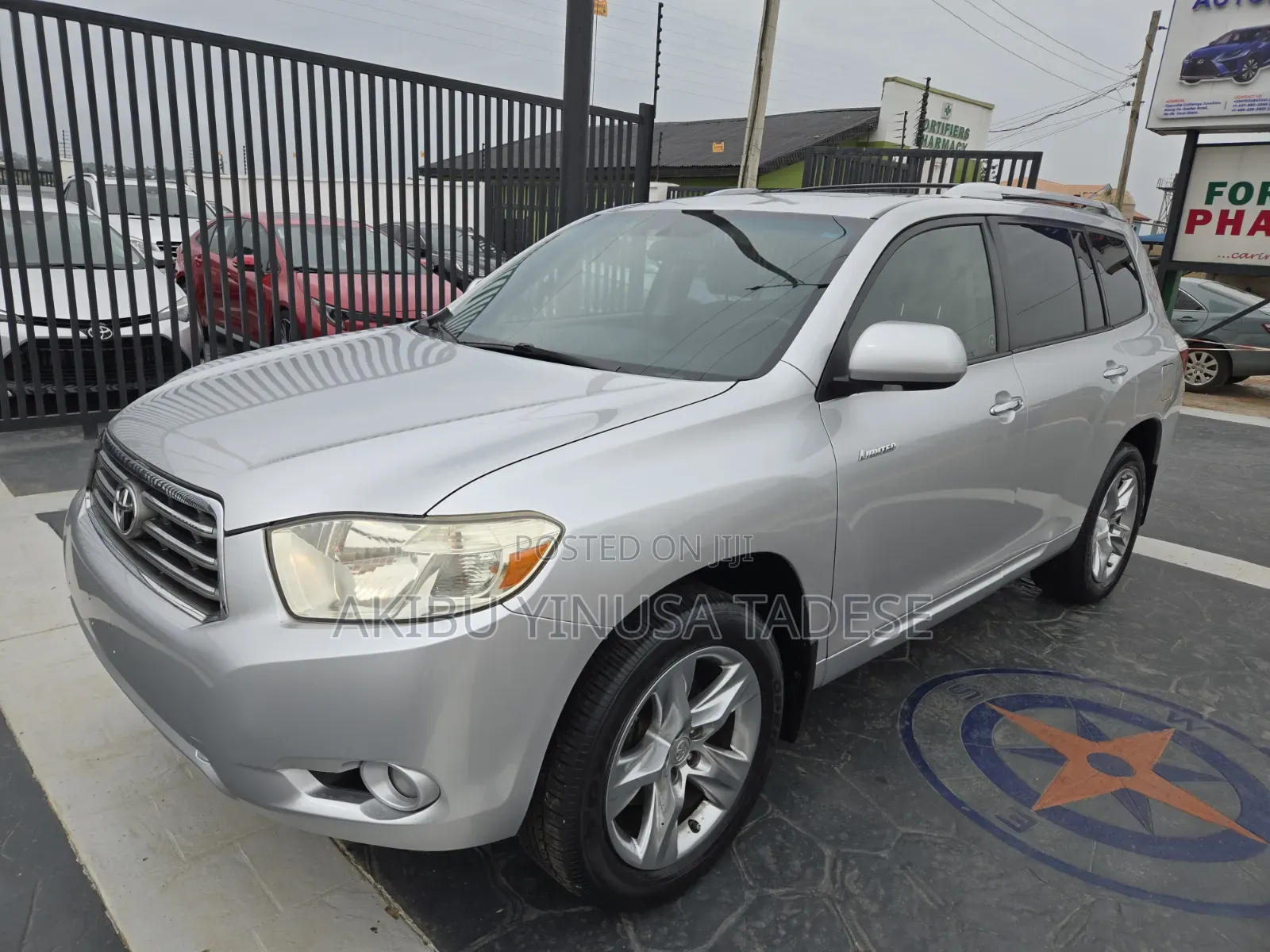 Toyota Highlander Limited 2008 Silver