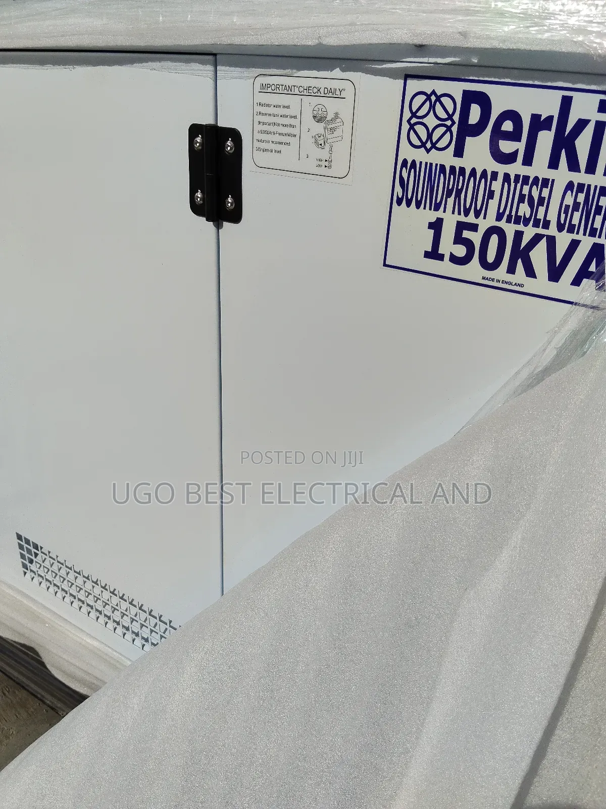 150kva Perkins Soundproof Generator  Copper Coil Two Yearswarranty