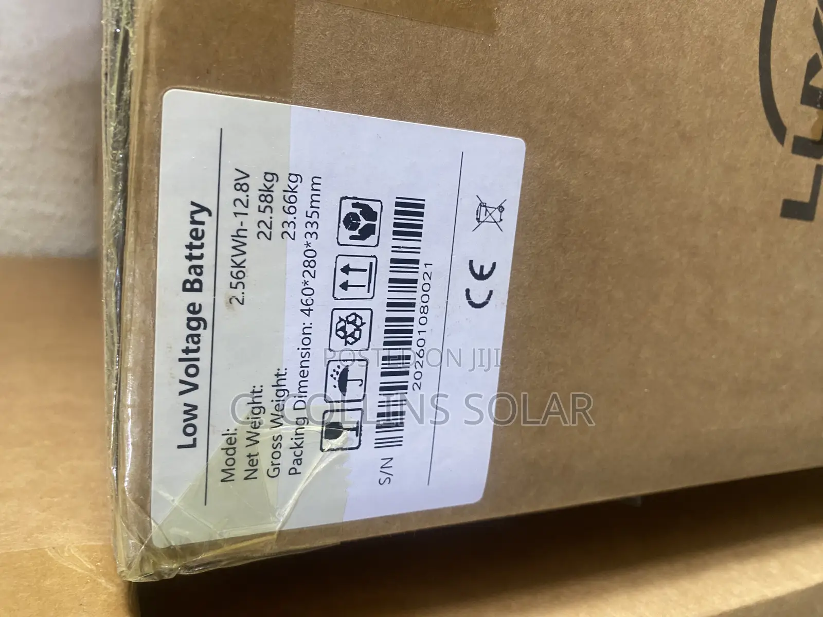 2.56kwh 12volts Luxsun Lithium Battery