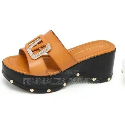Ladies Flip Flop Wedgeslippers