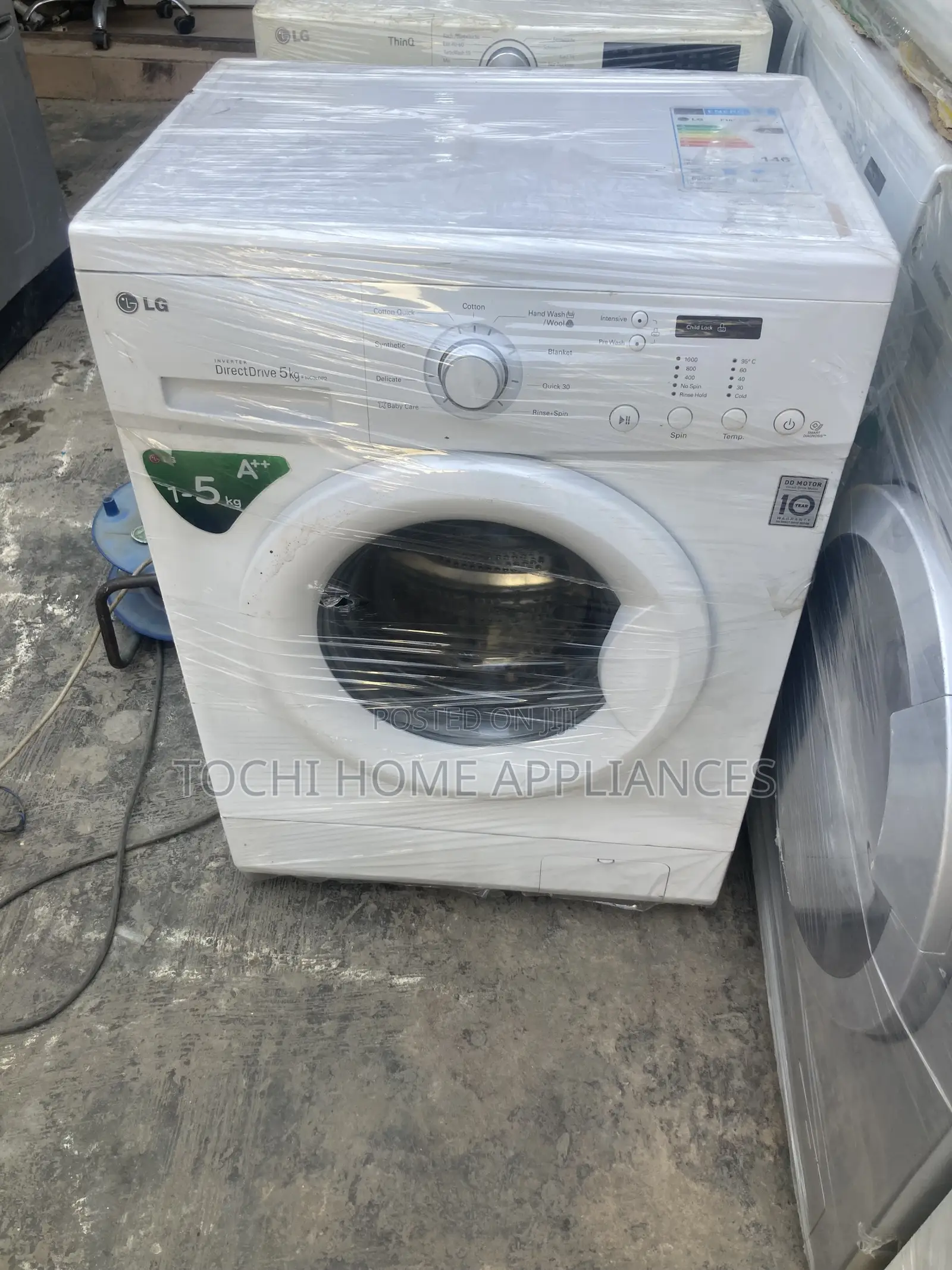 5kg Inverter Clean Auto Washing Machine