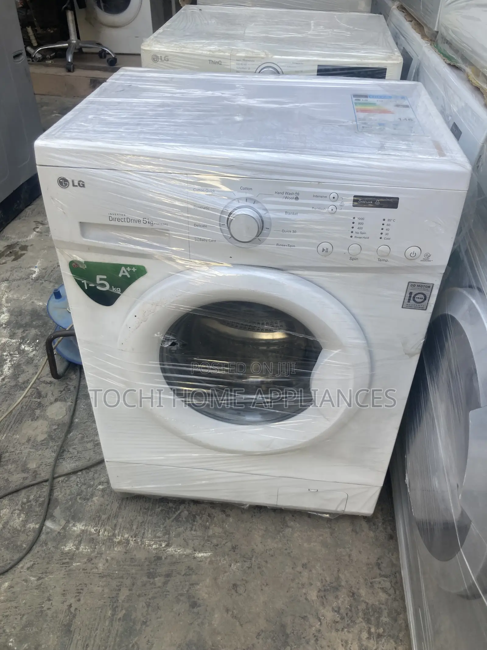 5kg Inverter Clean Auto Washing Machine