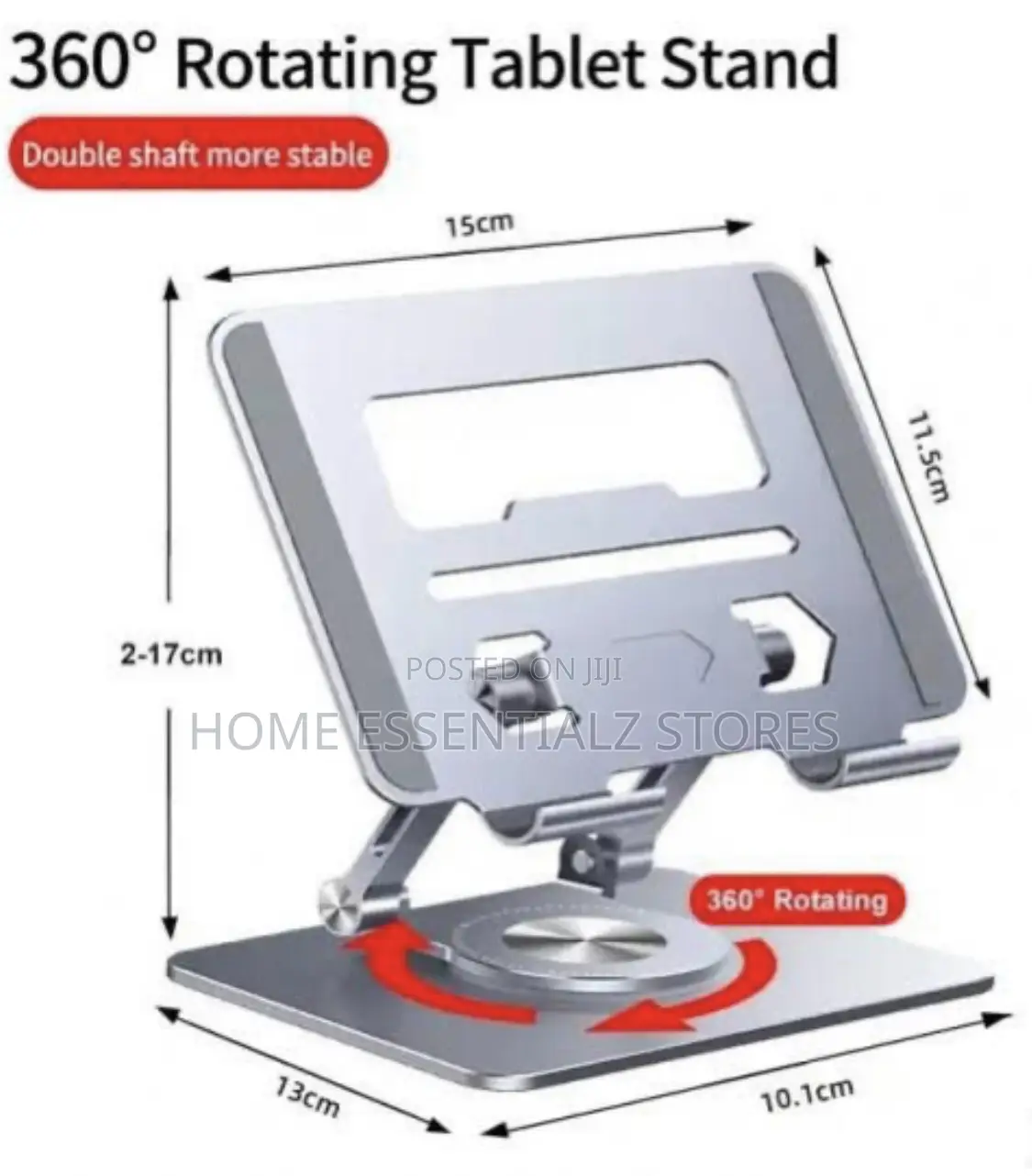 Foldable Phone Stand - 360° iPad Tablet Holder