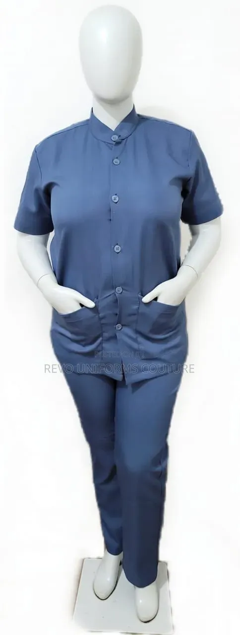 Gray Domestic Workers Uniform