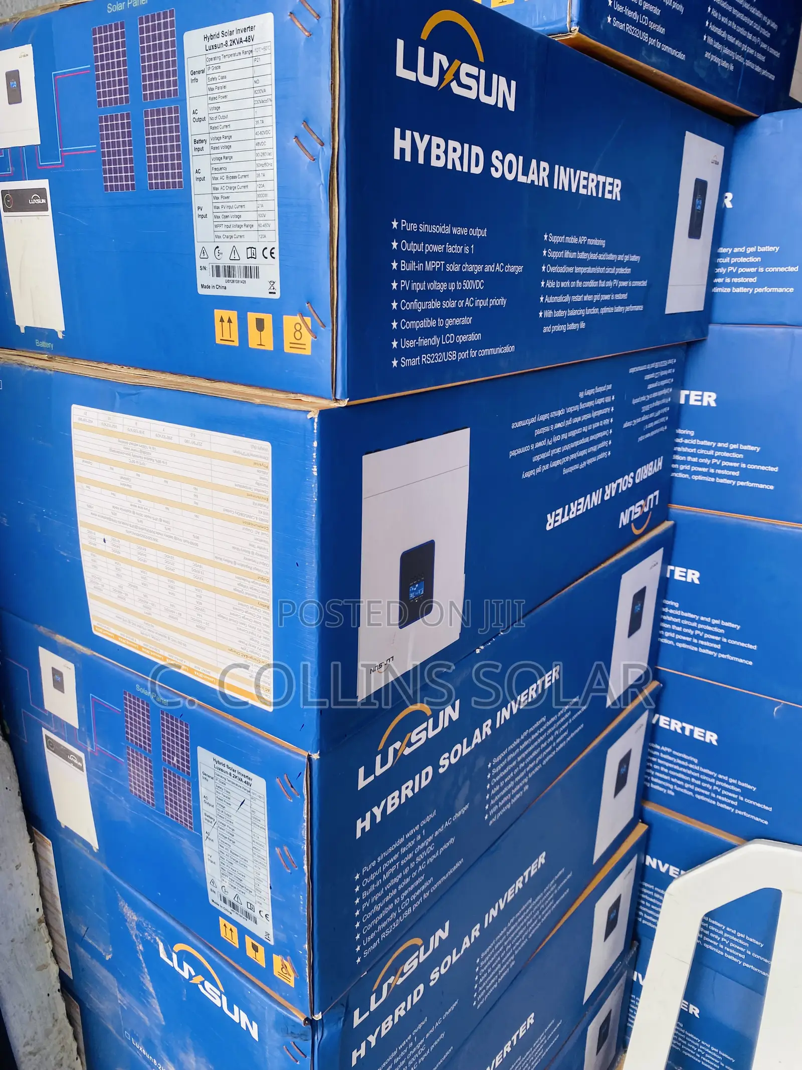 8.2kva Luxsun Hybrid Inverter