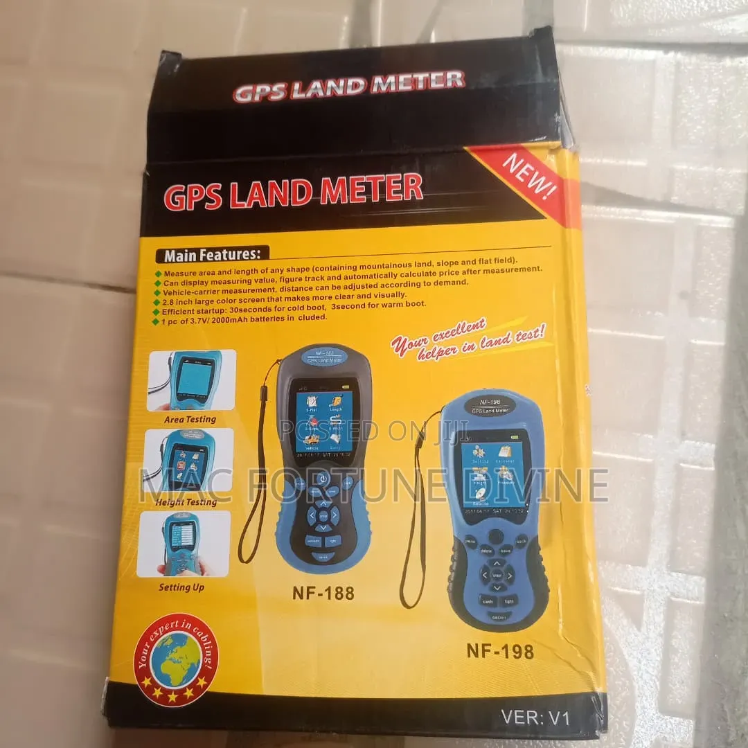 New Noyafa Nf-198 Handheld GPS Land Meter