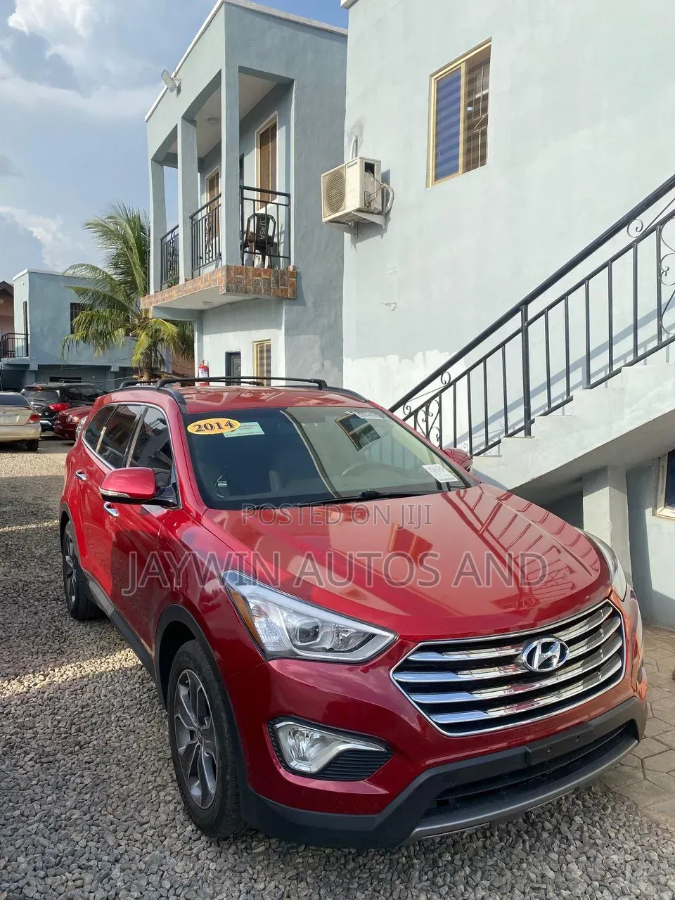 Hyundai Santa Fe GLS 4dr SUV (3.3L 6cyl 6A) 2014 Red