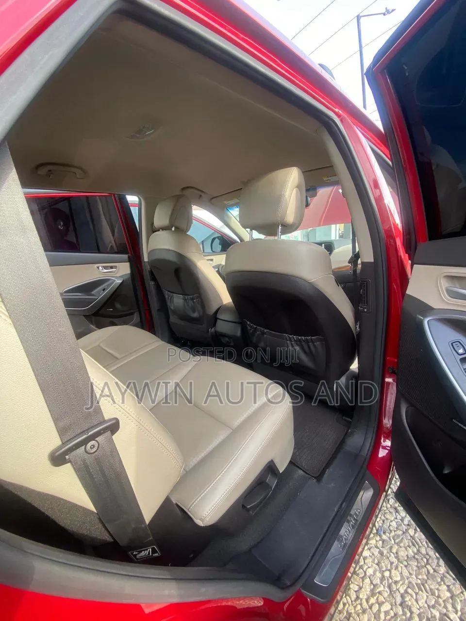 Hyundai Santa Fe GLS 4dr SUV (3.3L 6cyl 6A) 2014 Red
