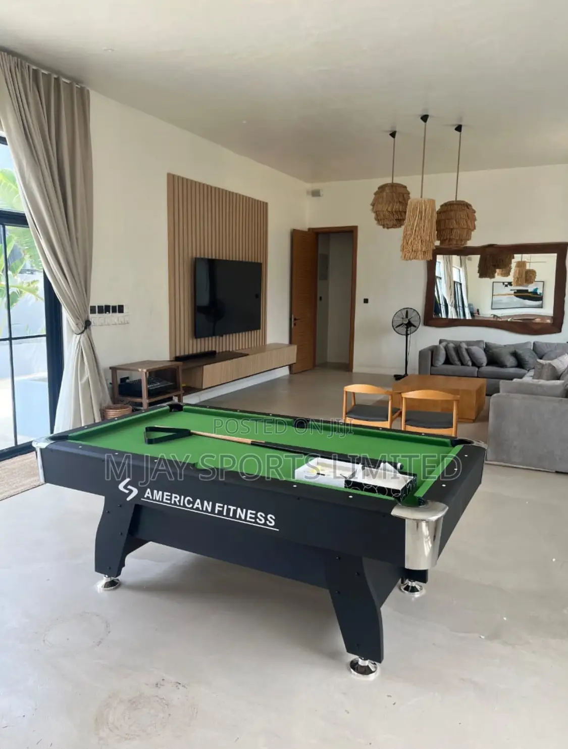 American Fitness Foreign Double Accessories Snooker Board