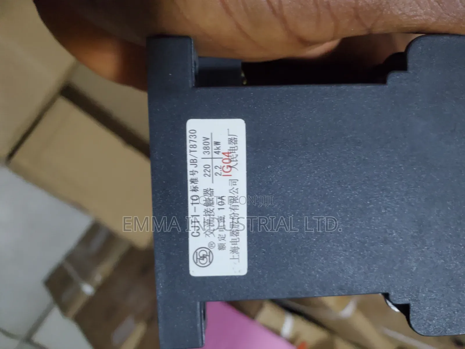 Cj10_10 Contactor 3pole 10a