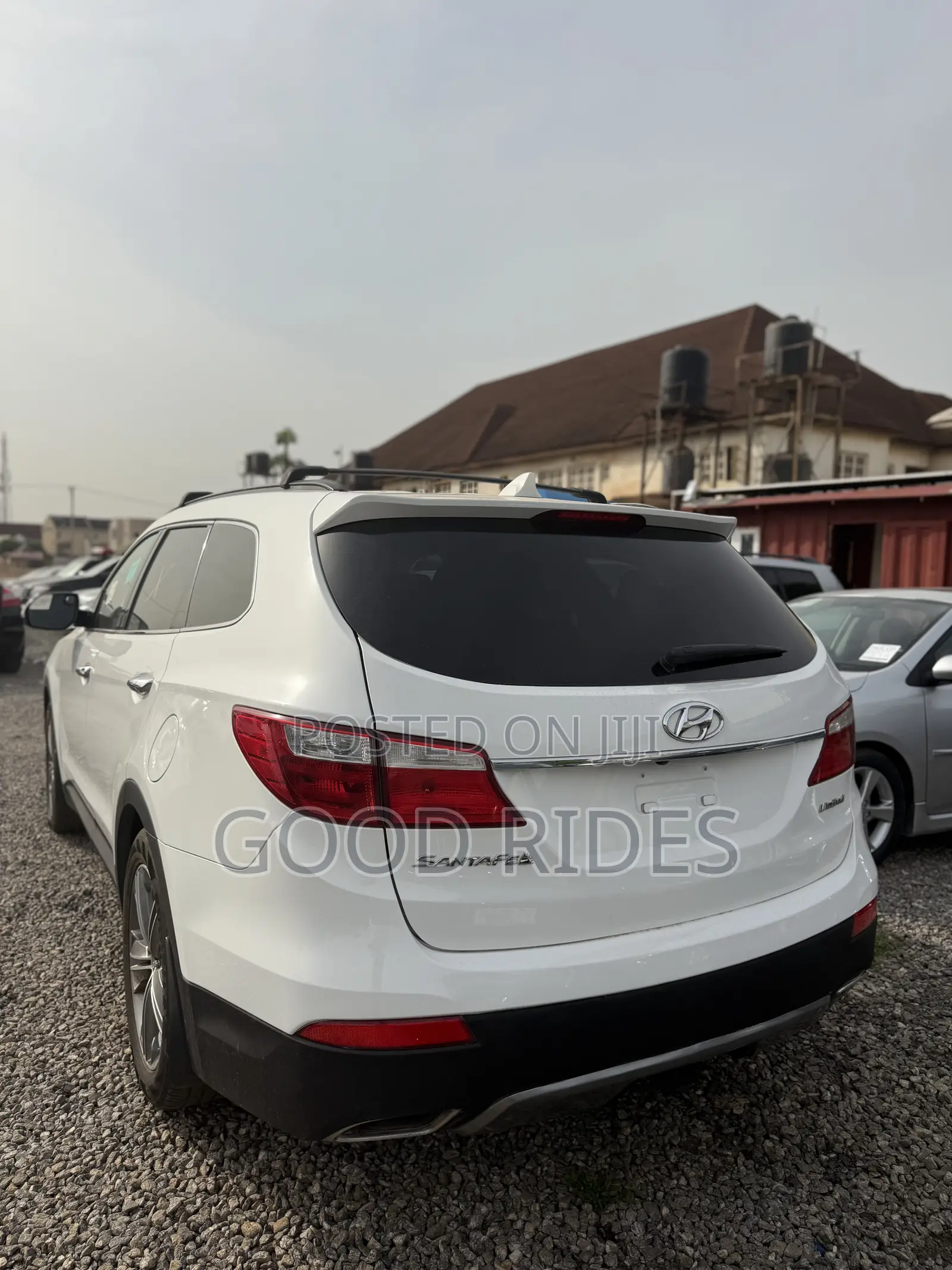 Hyundai Santa Fe Limited 4dr SUV (3.3L 6cyl 6A) 2014 White