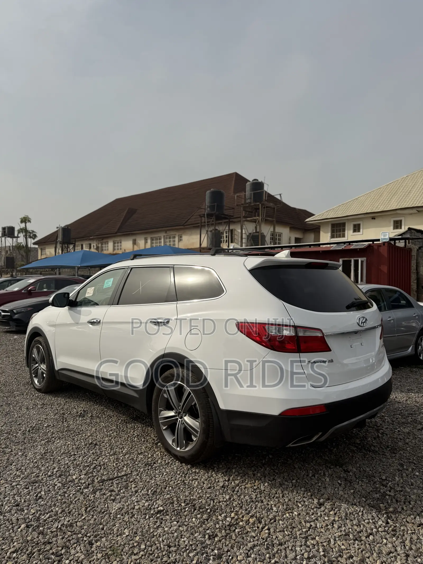 Hyundai Santa Fe Limited 4dr SUV (3.3L 6cyl 6A) 2014 White