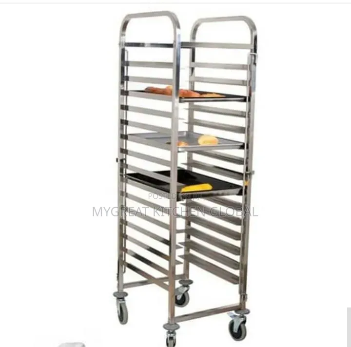 Bread Trolley 16trays