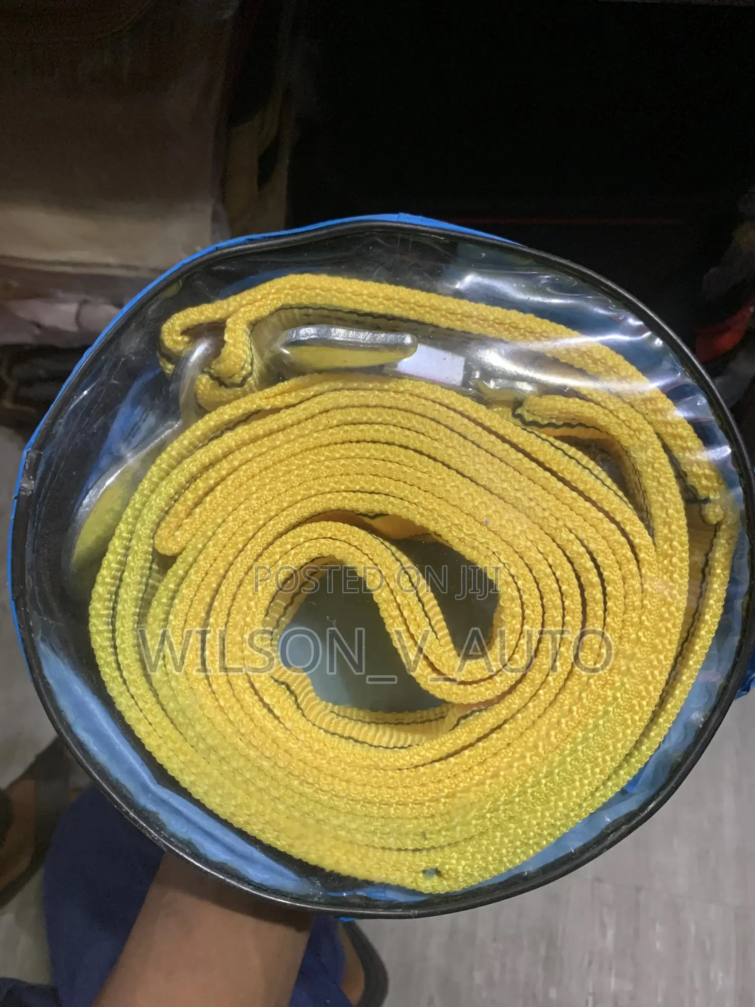 High-Strength 4-Ton Vehicle Towing Rope