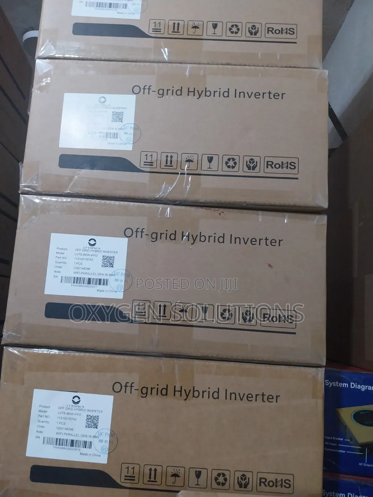 6kva 48v Lvtopsun Hybrid Inverter