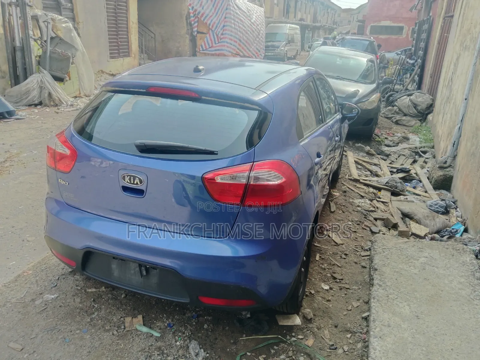 Kia Rio 2012 Blue