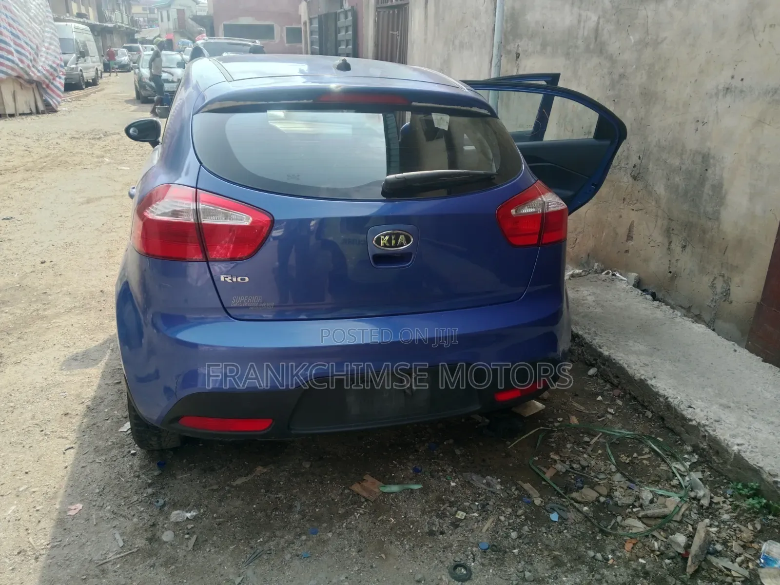 Kia Rio 2012 Blue