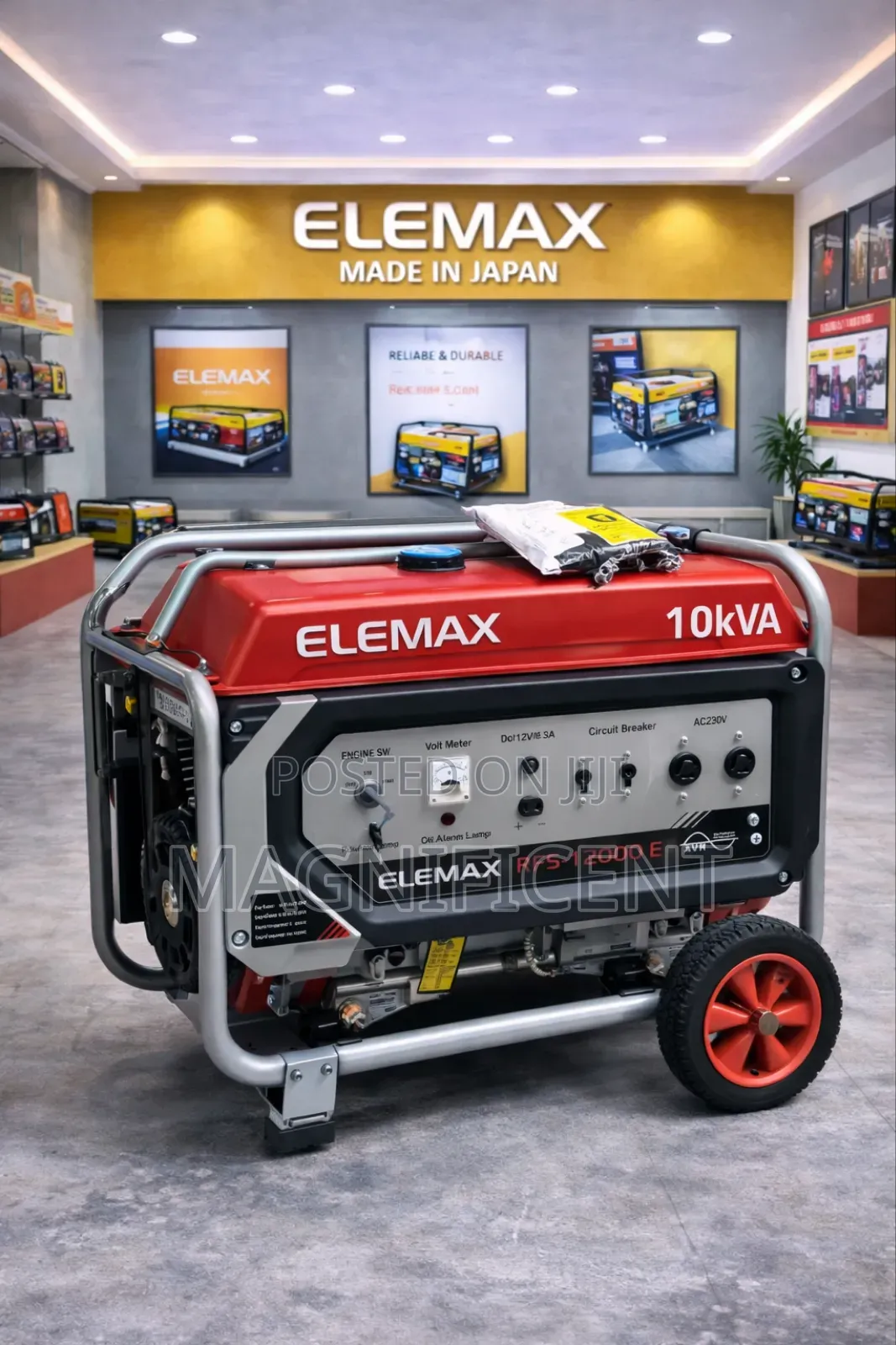 Elemax 10kva Generator – Made in Japan, Reliable Durable Power