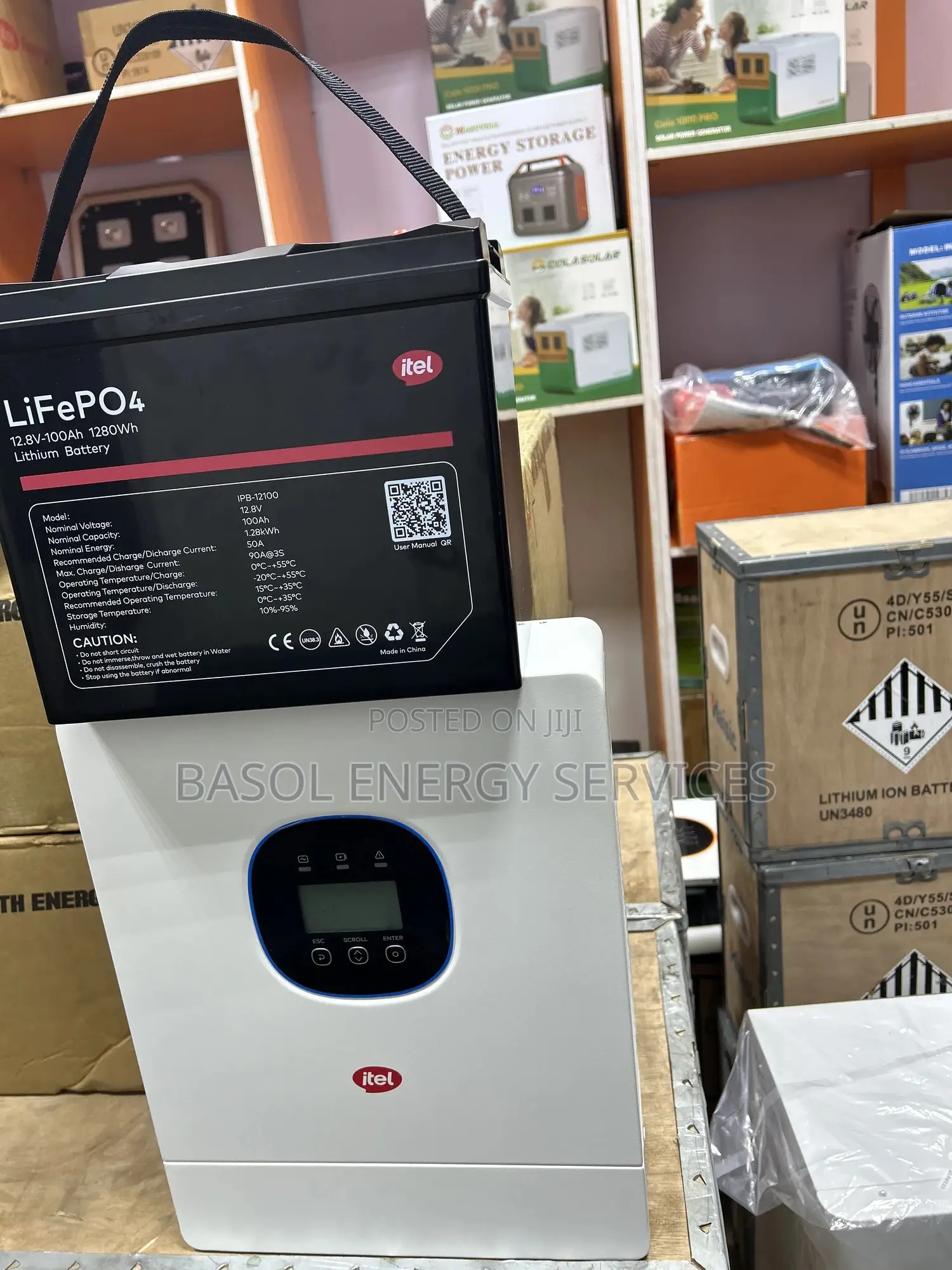 1.5kva Hybrjd Inverter/1.3kwh Lithium Battery