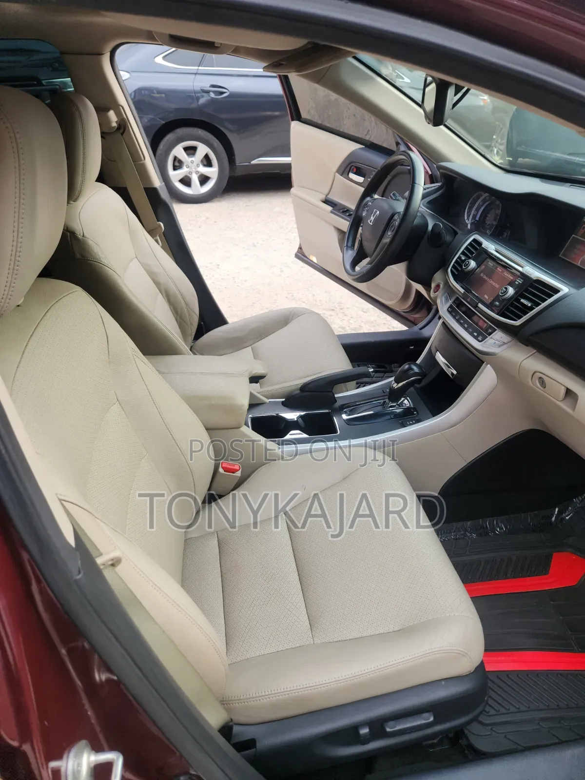 Honda Accord Touring 4dr Sedan FWD (3.5L 6cyl 6A) 2013 Burgundy