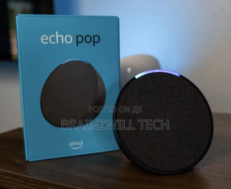 Amazon Echo Pop Smart Speaker With Alexa | Charcoal