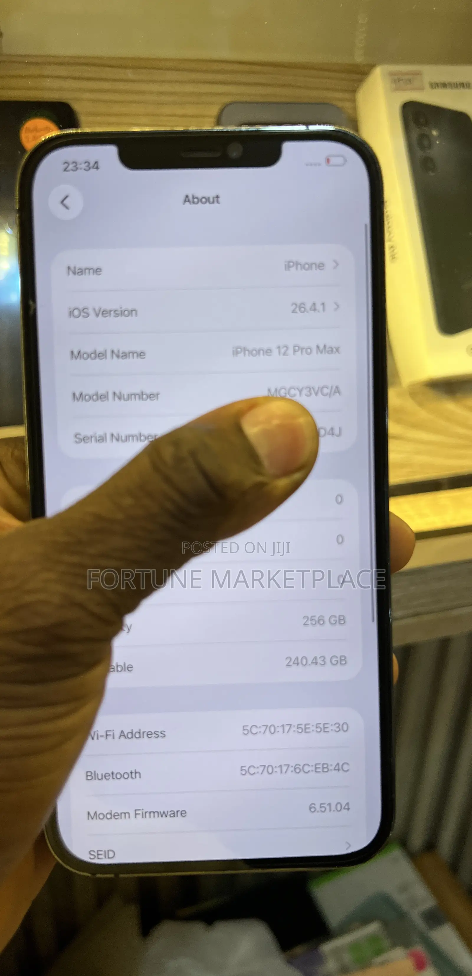 Apple iPhone 12 Pro Max 256 GB Gray
