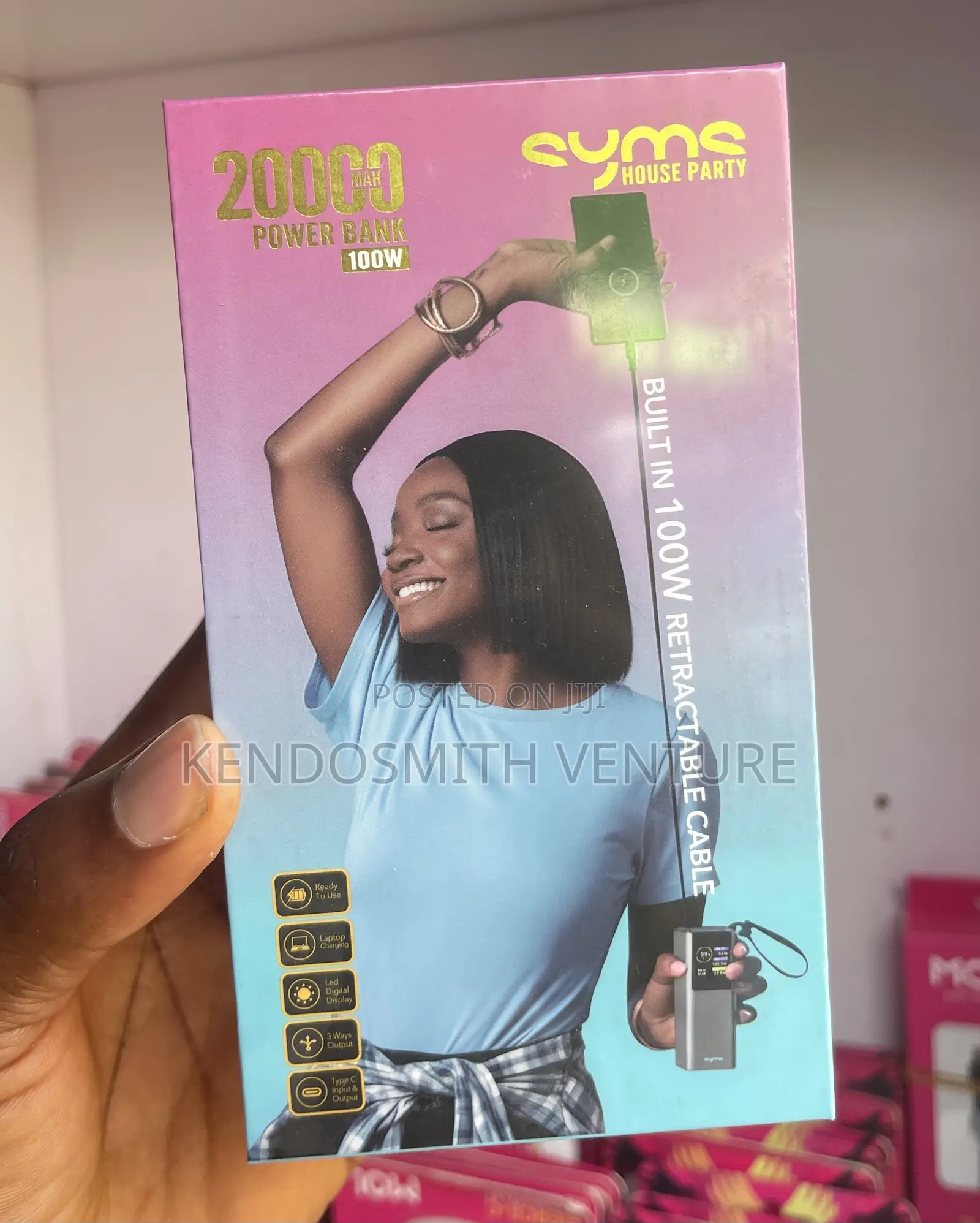 20000mah 100w Fast Charging Power Bank (Sums House Party)