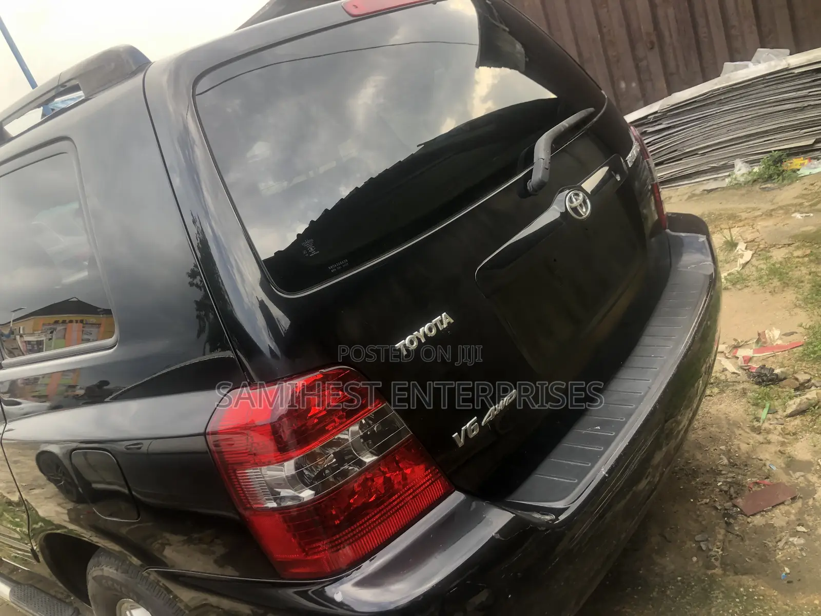 Toyota Highlander Limited V6 FWD 2004 Black