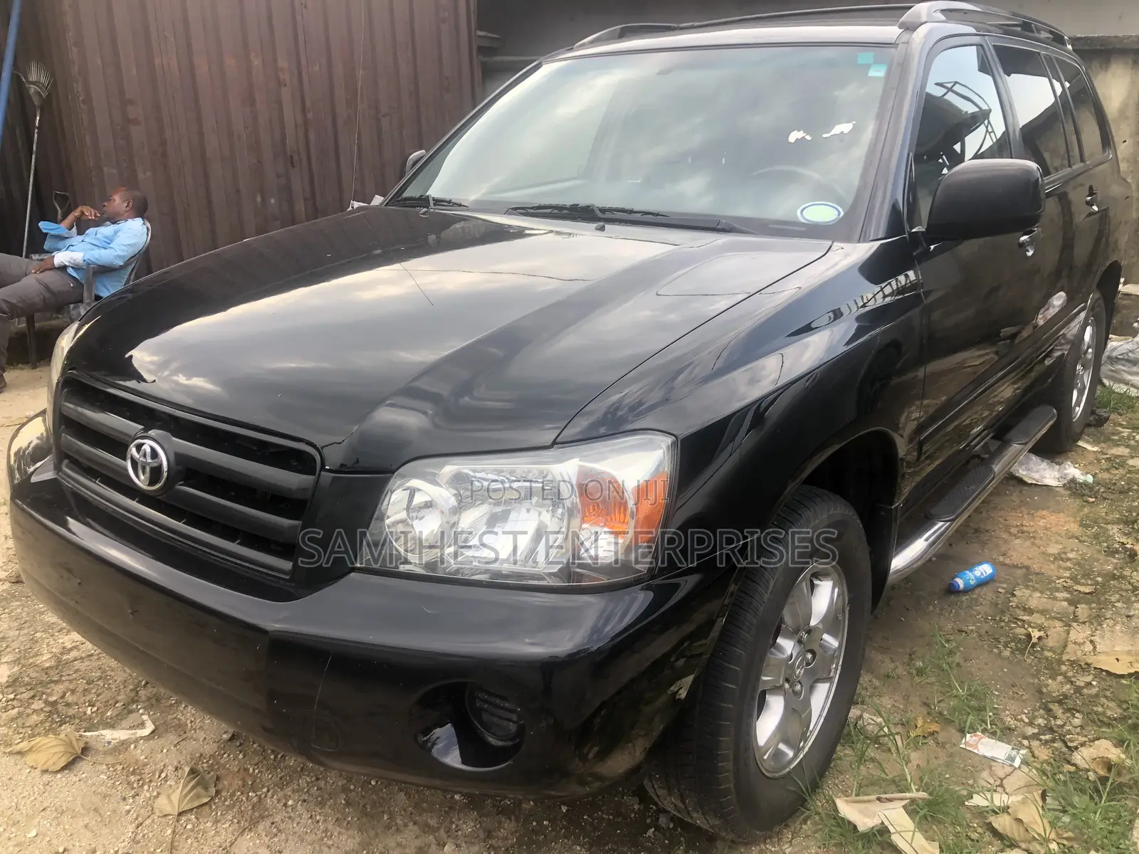 Toyota Highlander Limited V6 FWD 2004 Black