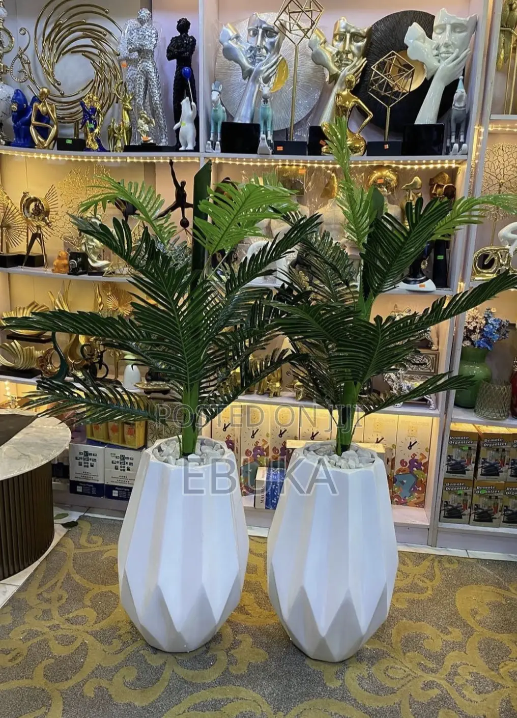 Okra Fiberglass Planters