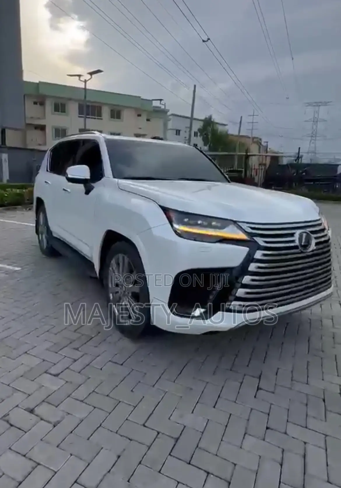 Lexus LX 600 2024 White