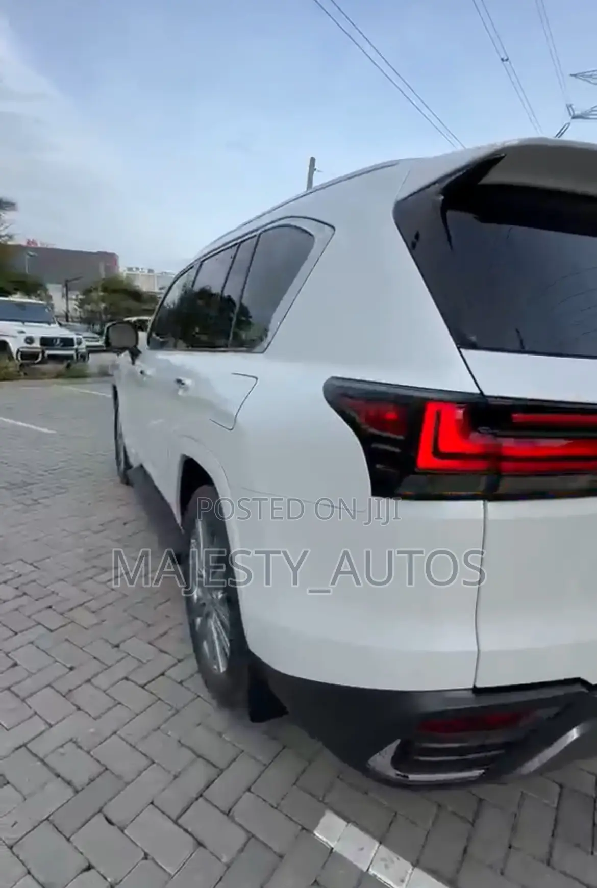 Lexus LX 600 2024 White
