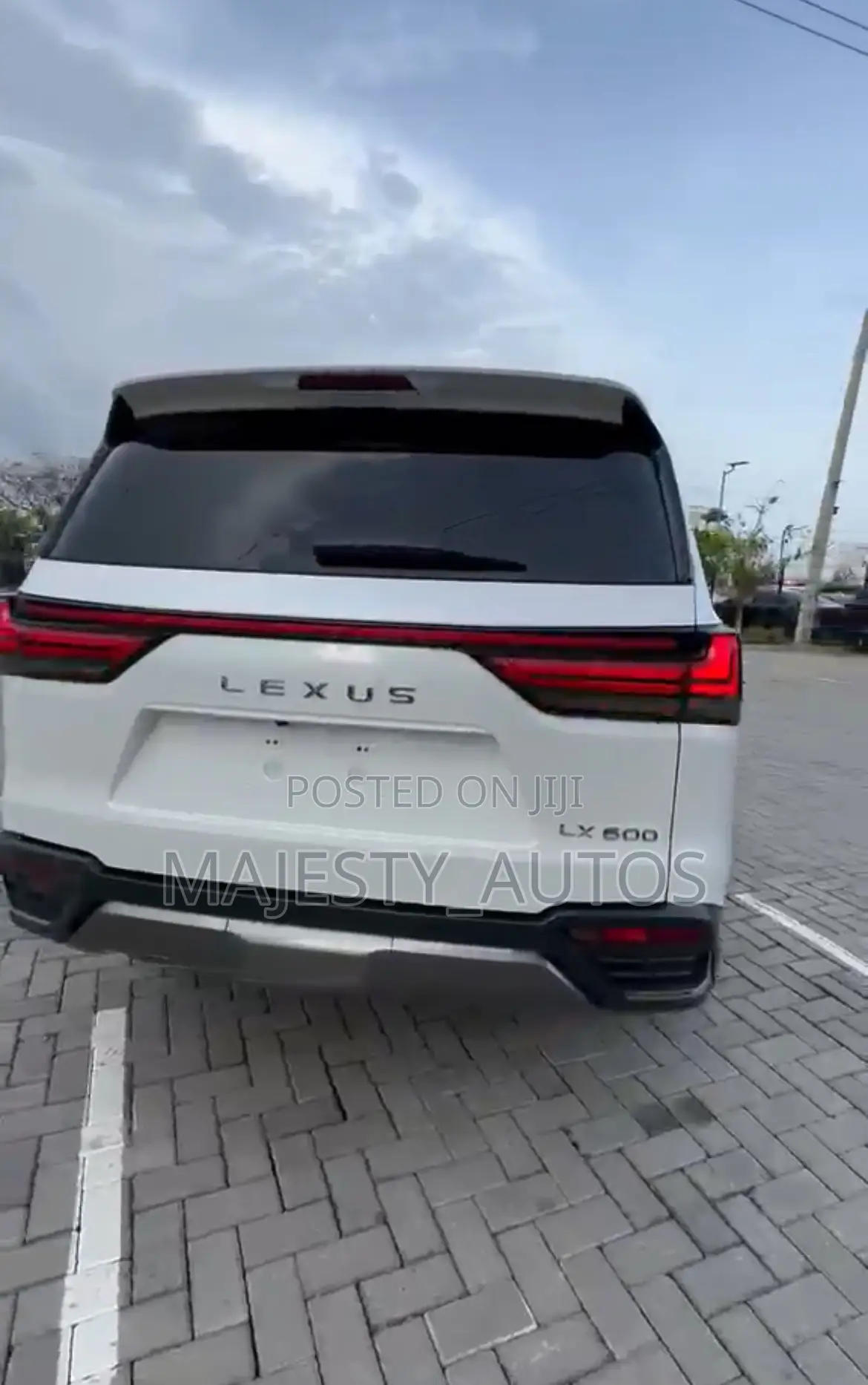 Lexus LX 600 2024 White