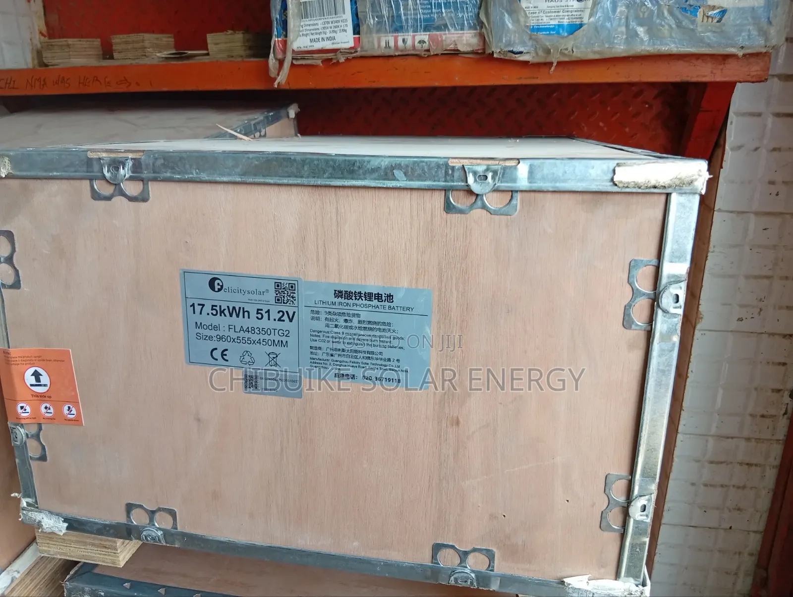Felicity 17.5kwh Lithium Ion Batteries Fla