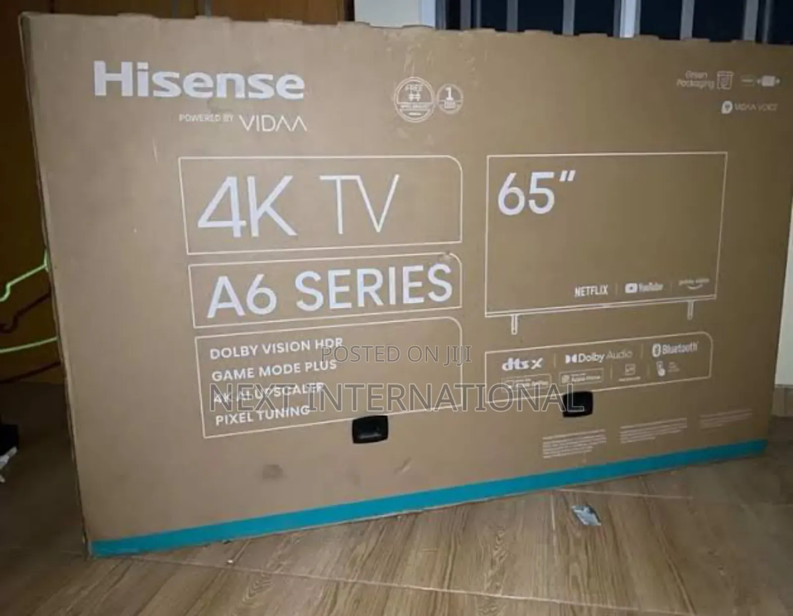 Hisense 65 Inches (65a6q) Uhd Smart